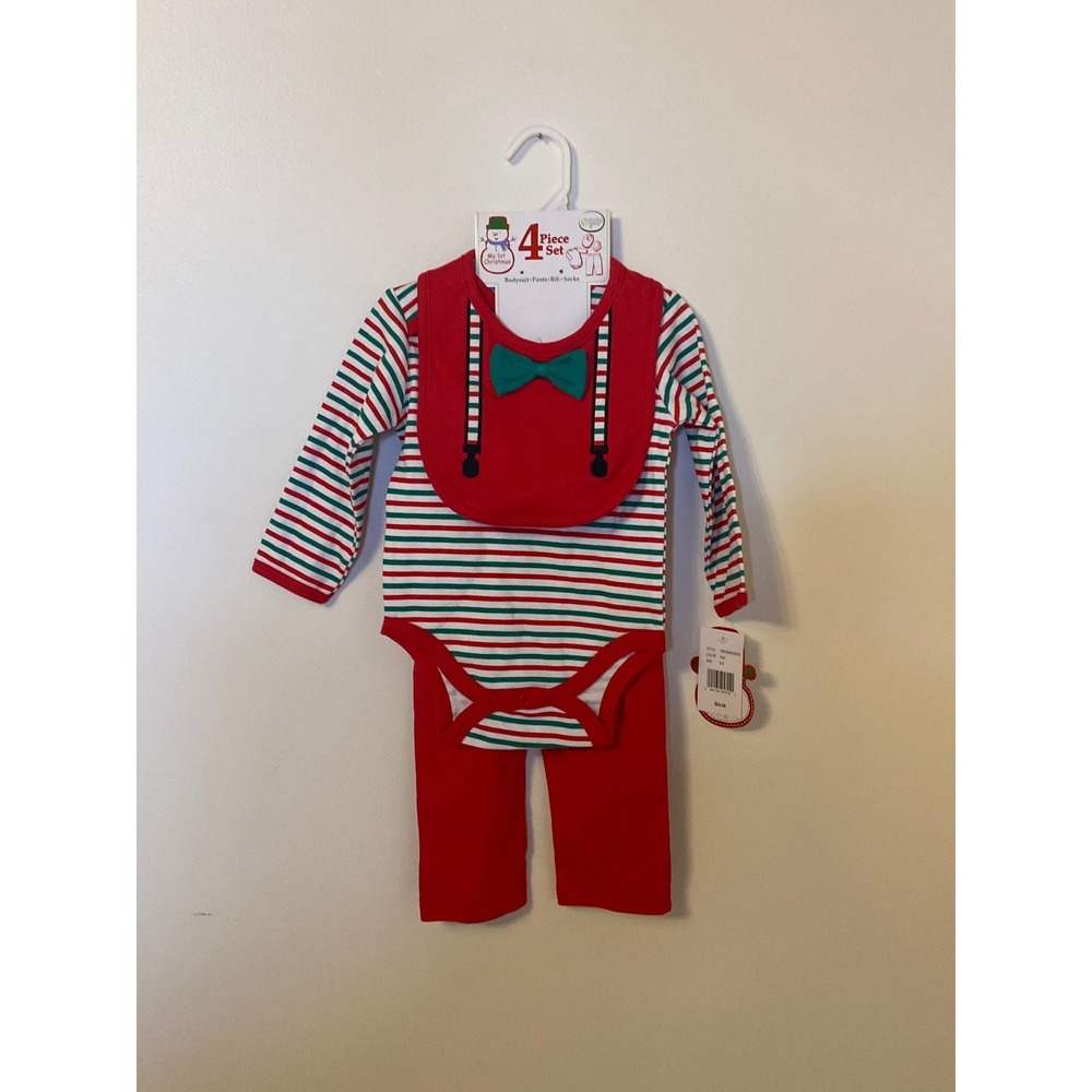 Baby Gear My 1st Christmas Elf‎ 3-Piece Outfit
